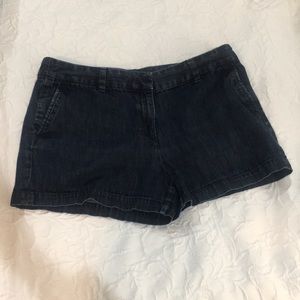 LOFT denim 4” shorts.